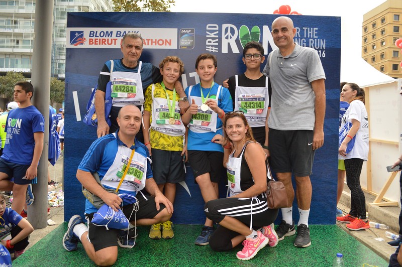 BLOM BANK Photobooth at the BLOM BANK Beirut Marathon